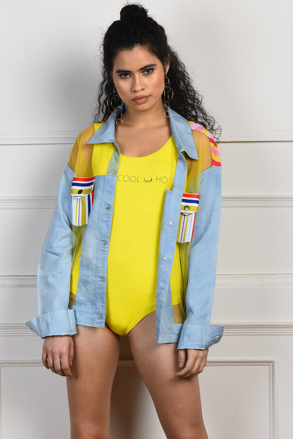 Shereen In Make A Change Bomber