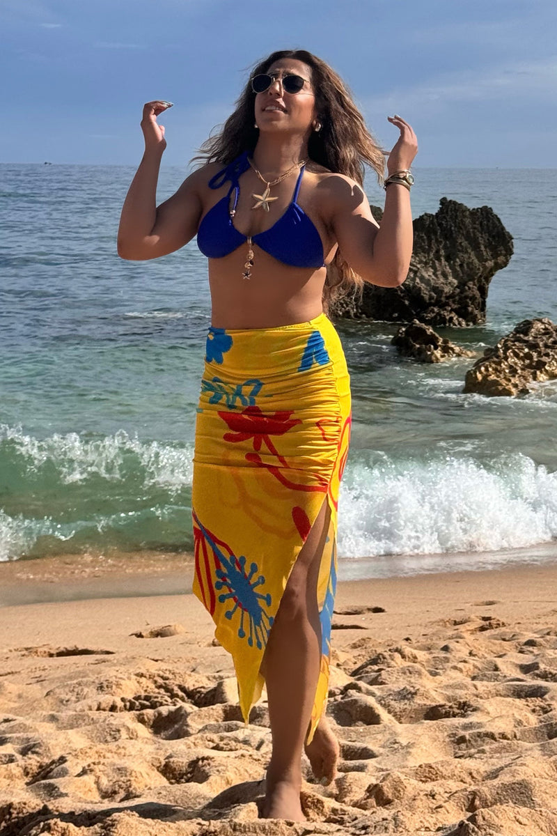 Nostalgic Sunshine sarong skirt