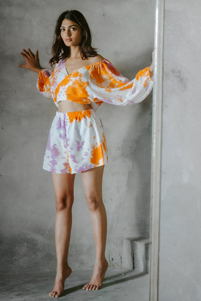 Tie and Dye Eclectic Sunset Coord