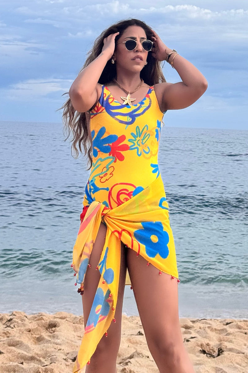 Nostalgic sunshine sarong