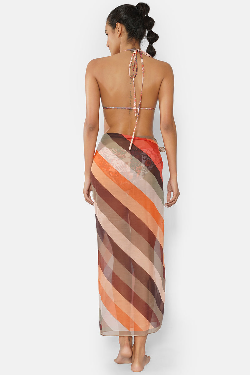 Stripe me up sarong III