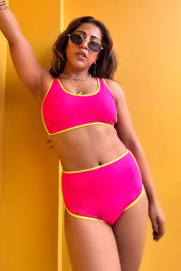 Neon Breeze bikini set