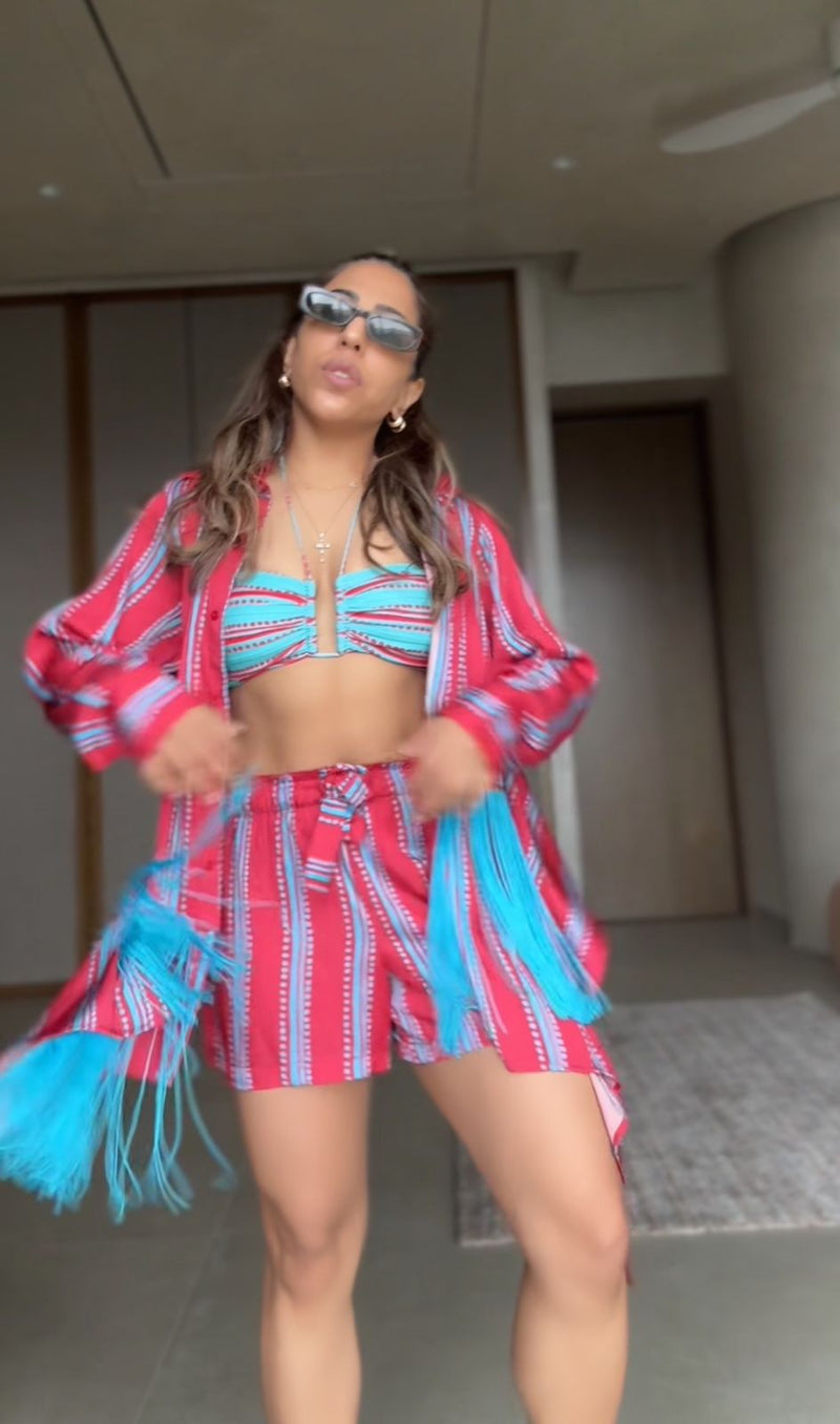 Marina mood Cover up and shorts