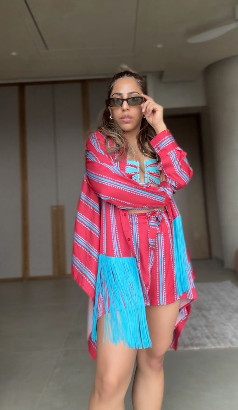 Marina mood Cover up and shorts