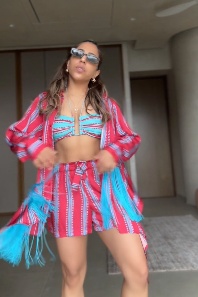 Marina mood Cover up and shorts