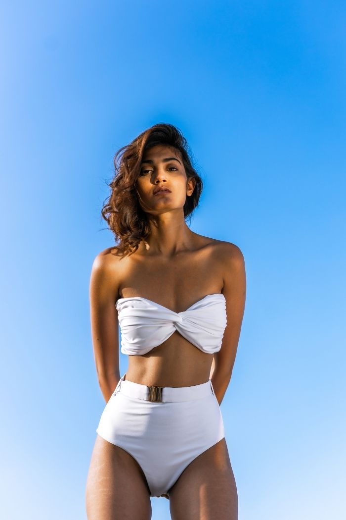 Manushi Chhillar in our On Cloud Bikini Set