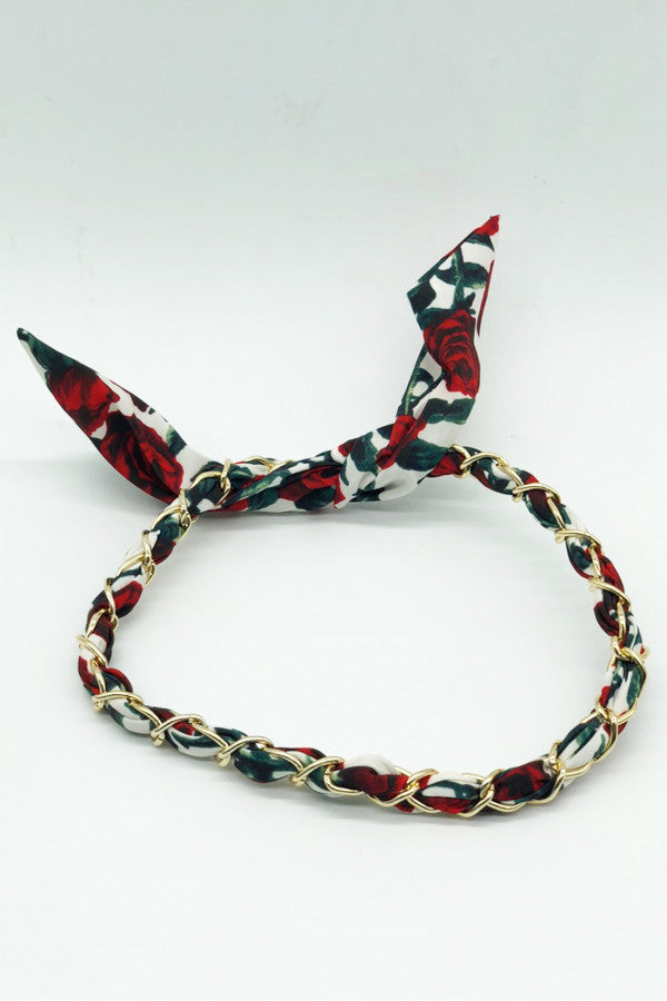 Chain Reaction HeadTie - Red