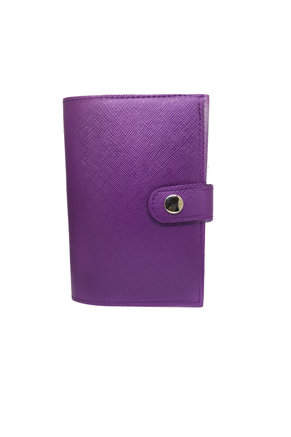 Here To There Passport Cover- Violet