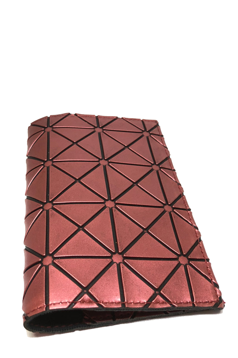 Leaving On A Jet Plane Passport Cover- Cubic Rose