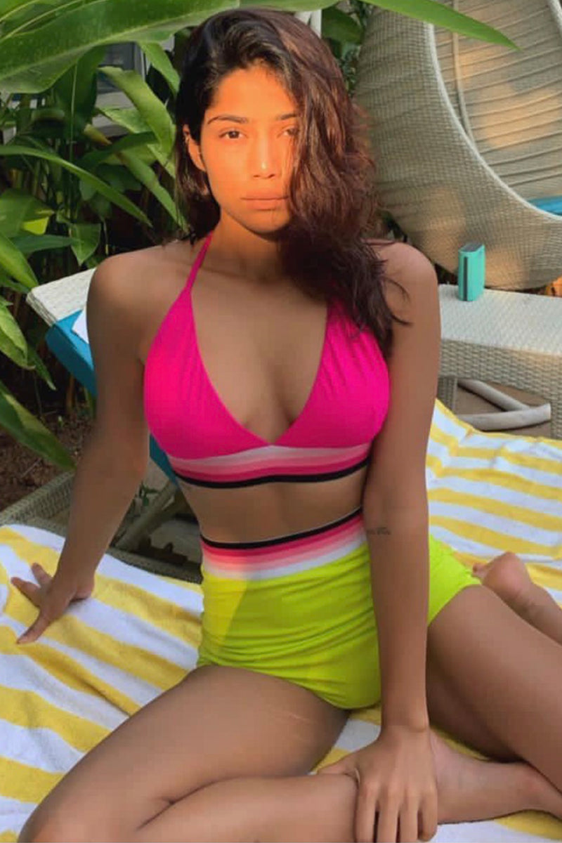 Santoshi Shetty in Our Seaside Pop Bikini (Boy Legs)