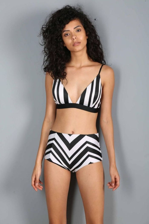 Monochromatic Maze Bikini set